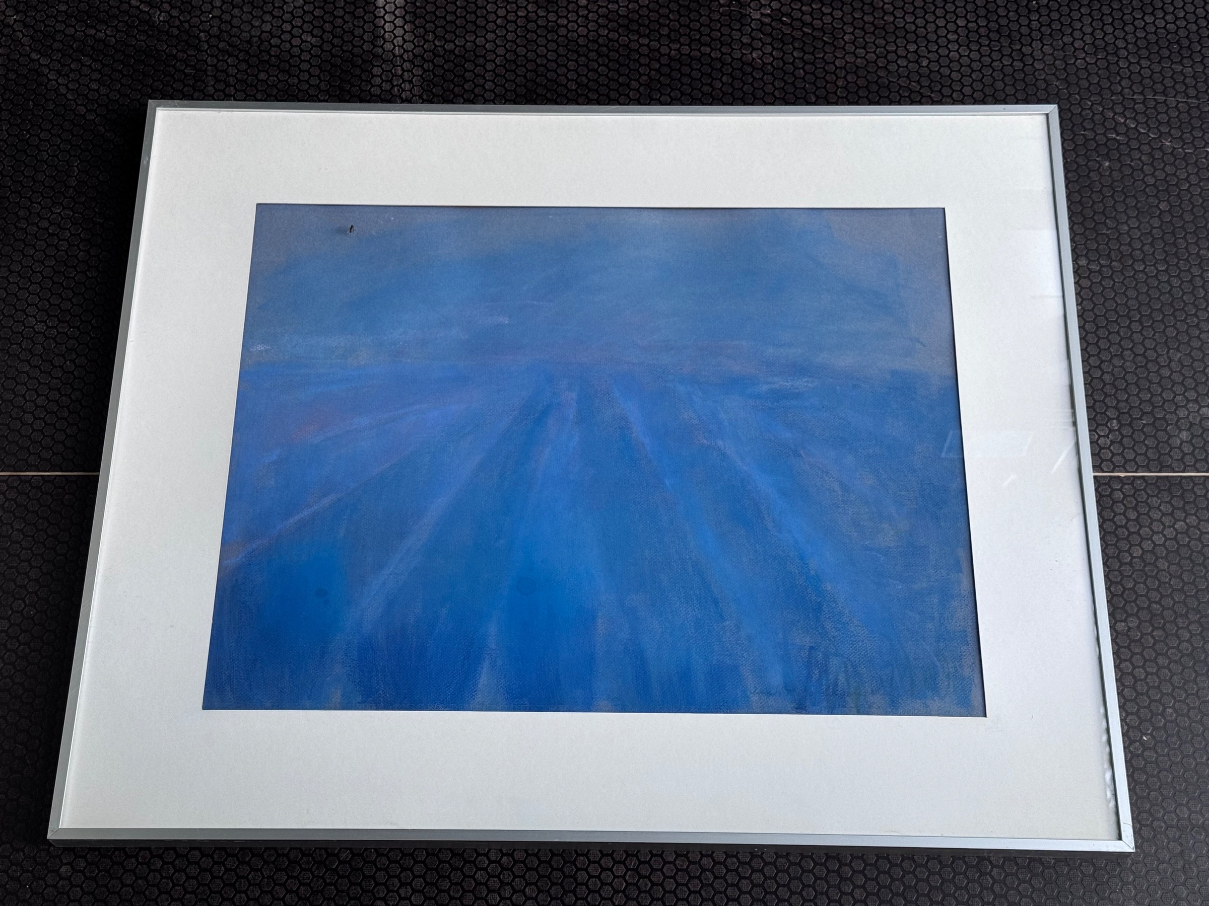 Eveline Gysen Lavendel pastel schilderij