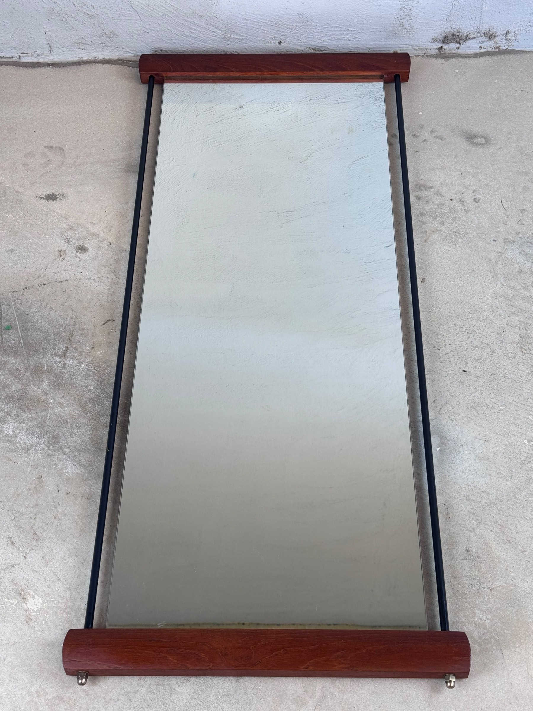 Teak mirror 1960s