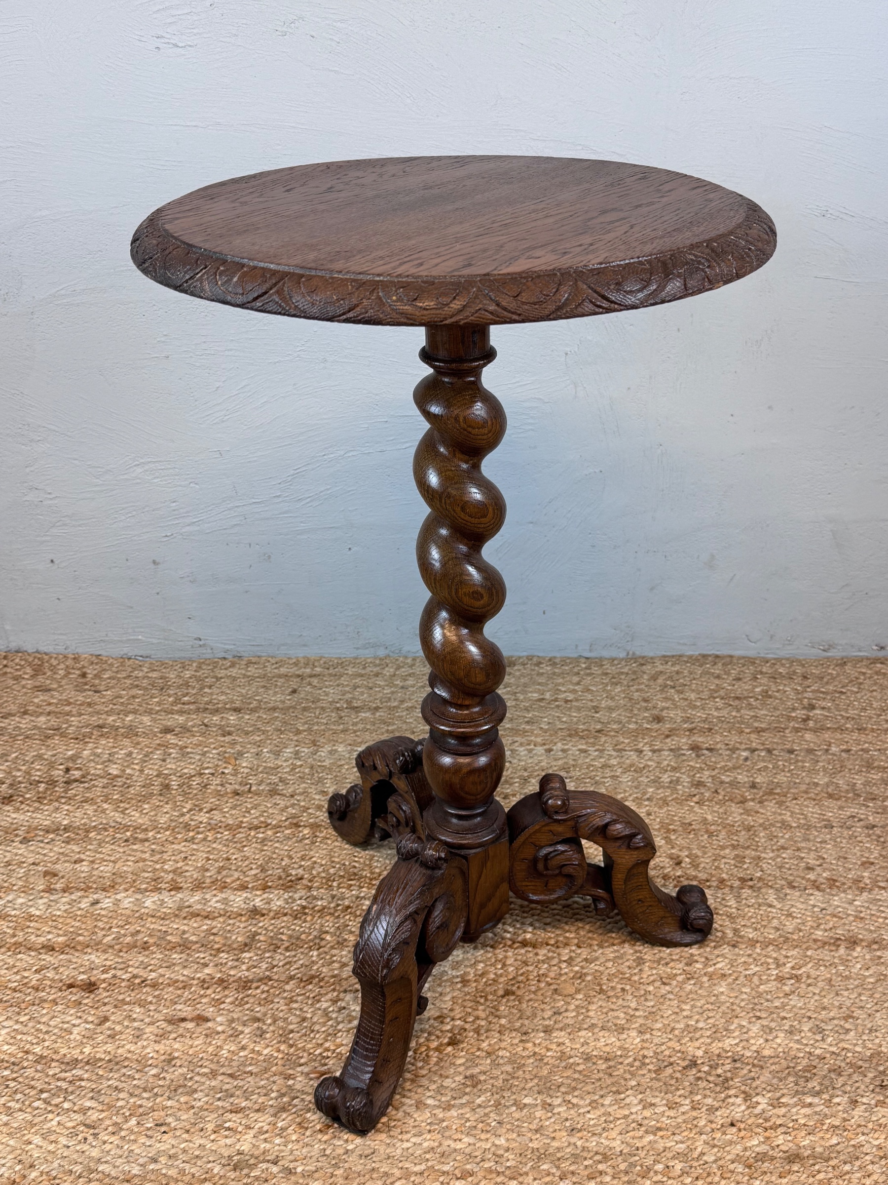 19thC oak table